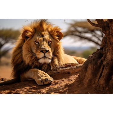 Animal Savannah canvas